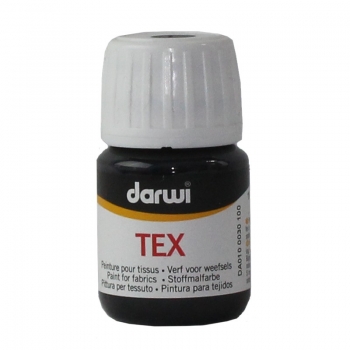Darwi Tex Stoffmalfarbe schwarz